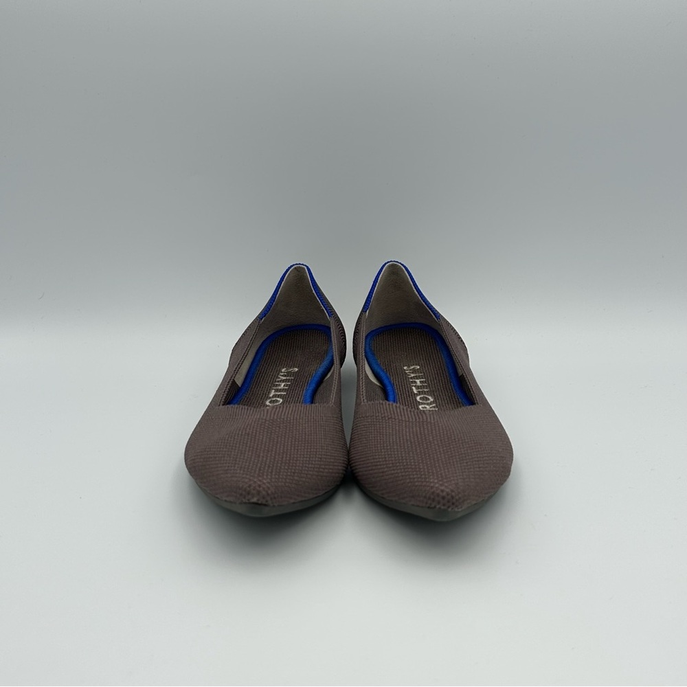 Rothy’s The Point Women’s 7W US Purple Flats Slip On Casual Shoes - Picture 3 of 9